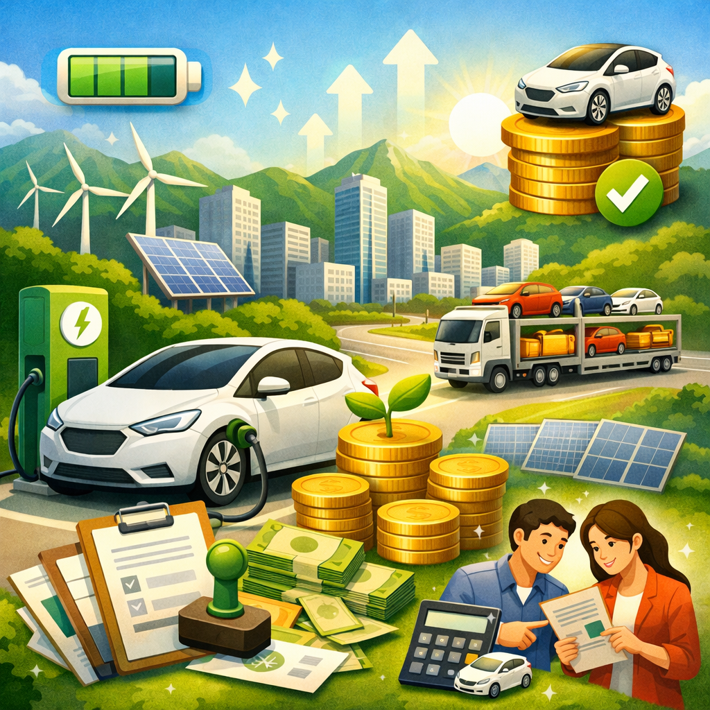 2026 창원 전기차 보조금 총정리｜신청방법&middot;자격조건&middot;지원금액 한눈에 관련 사진