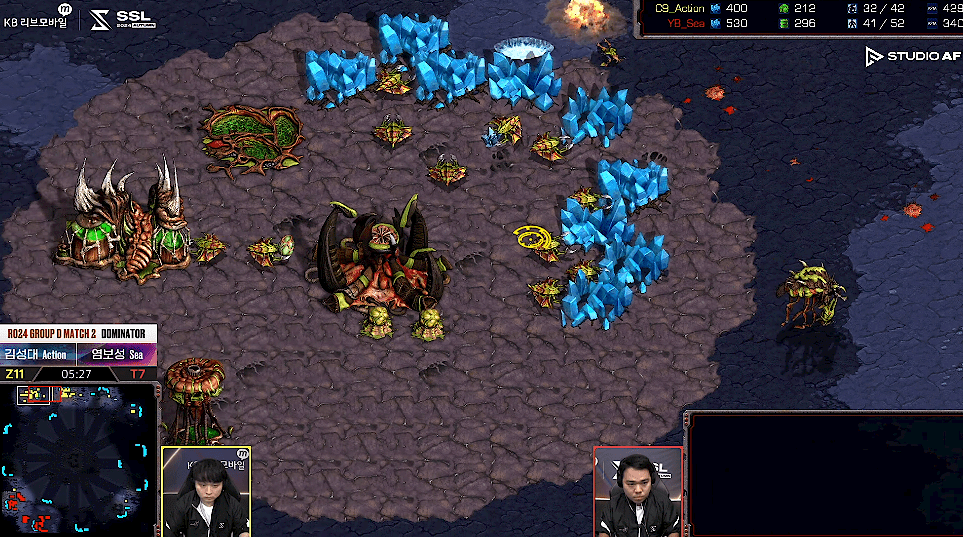 D조 2경기 벌처난입1