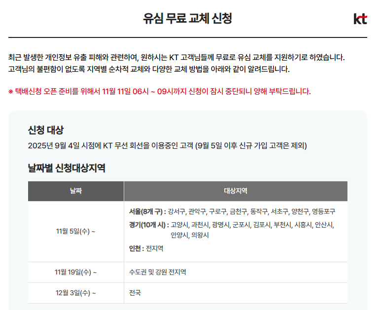 KT 유심
