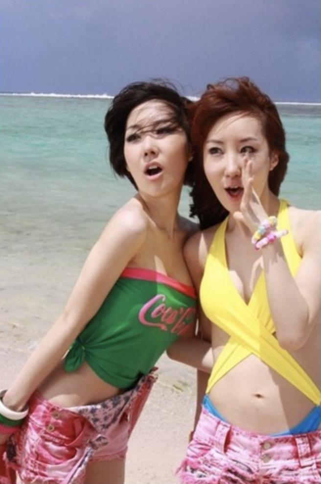 강승희 강주희 수영복 몸매