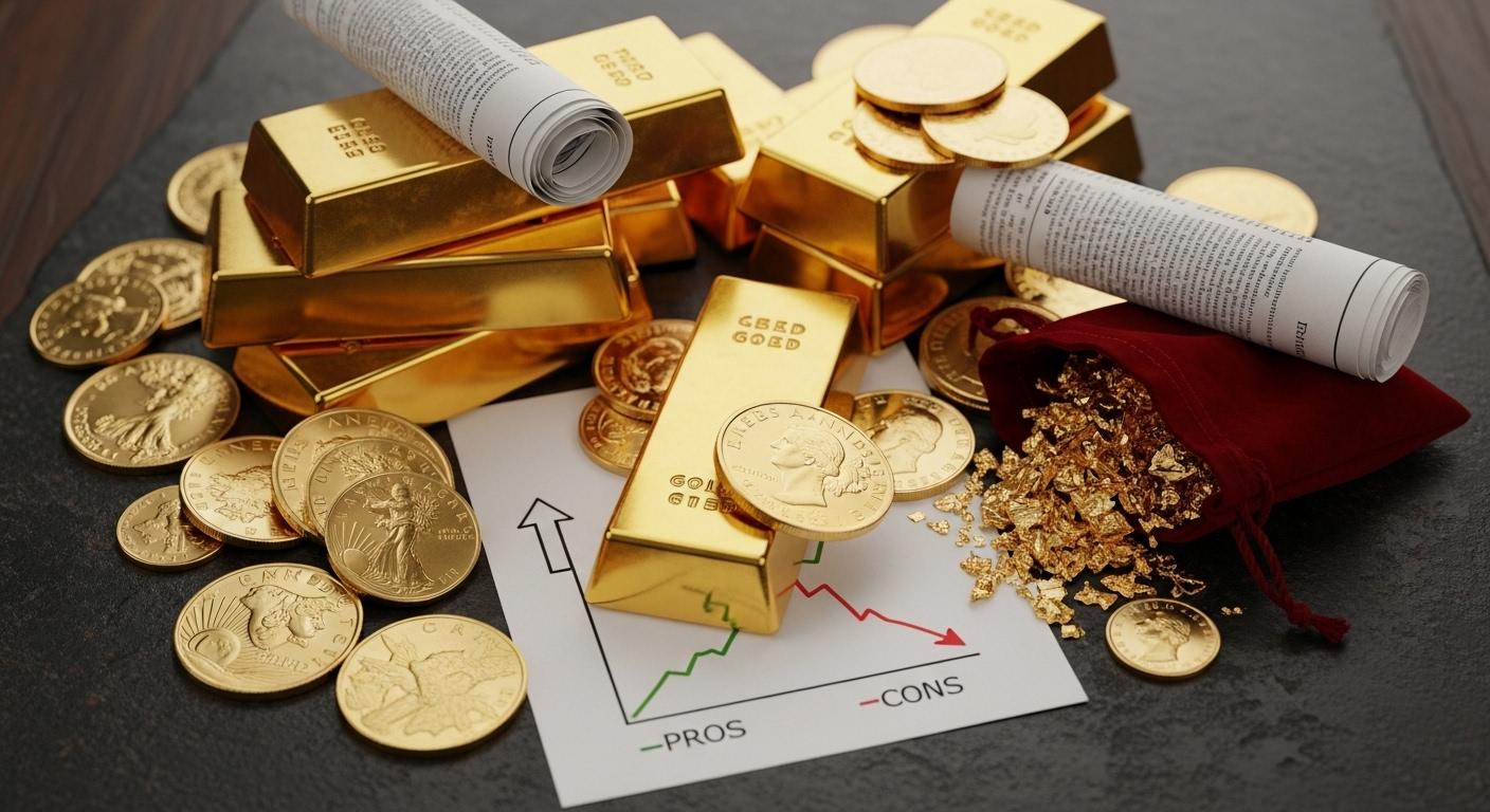 금 투자 장점 단점