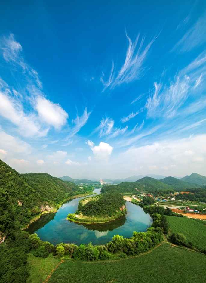 한반도지형 전망 공원