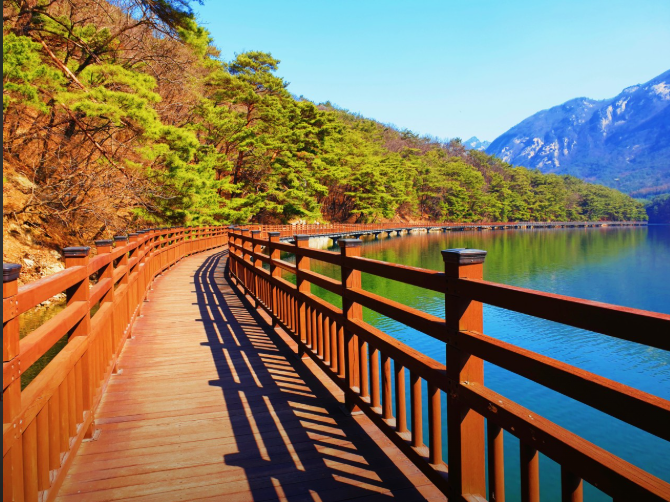 산정호수