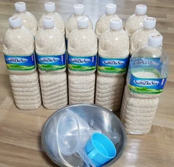 쌀 보관 김치냉장고 벌레 페트병 건식 보관 요령_13