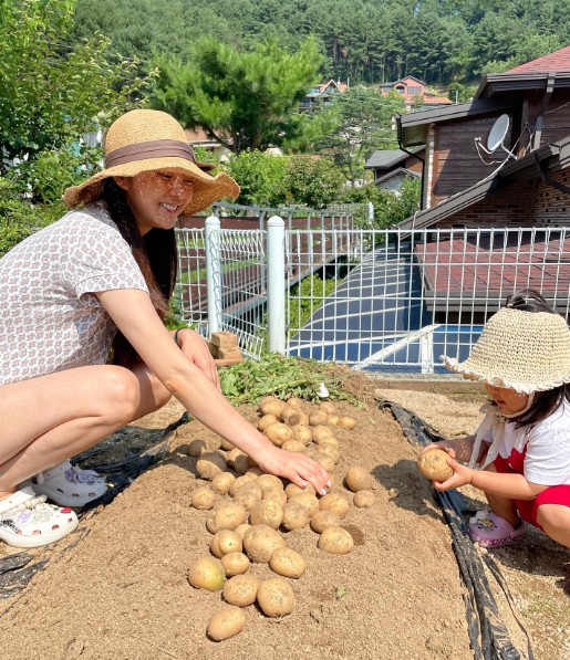 서효림 가평 별장 농사꾼 일상