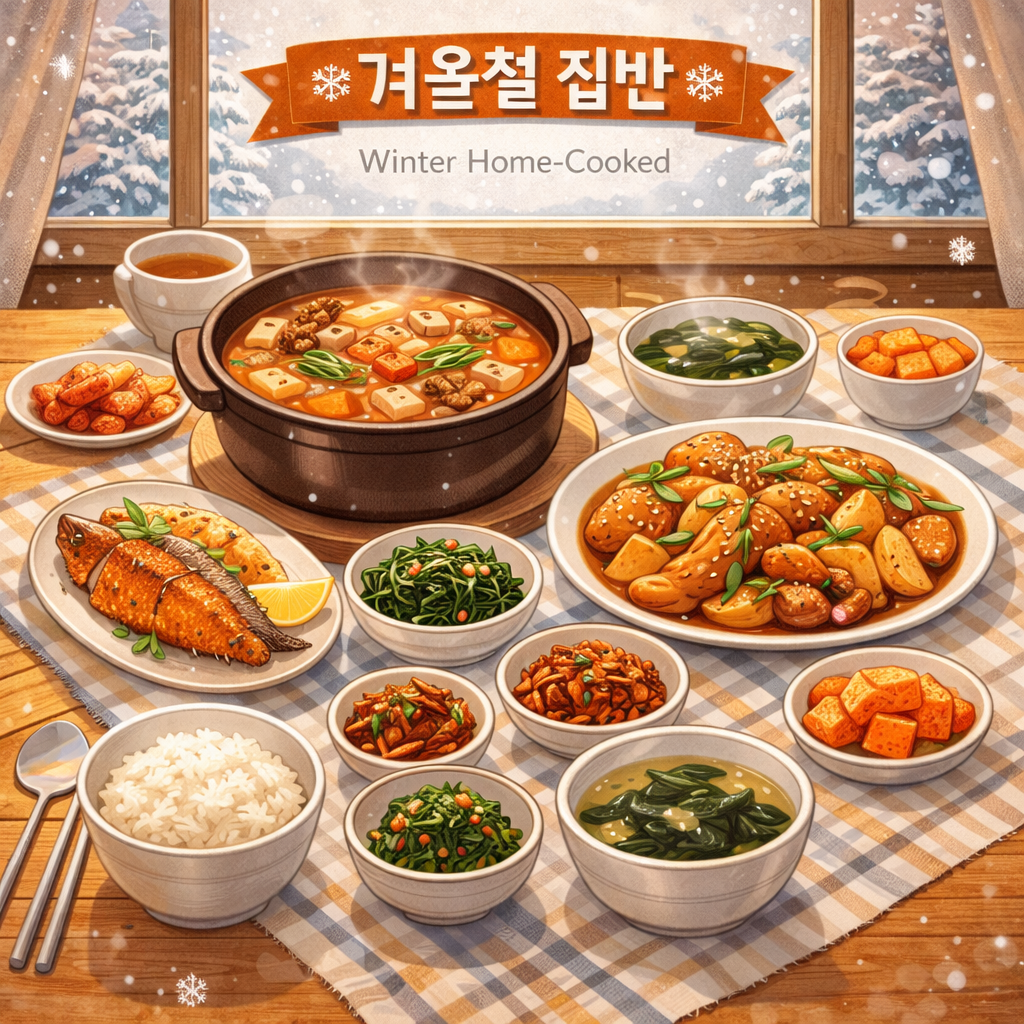 겨울 식비 줄이는 제철 식재료로 만드는 똑똑한 집밥 레시피 가이드