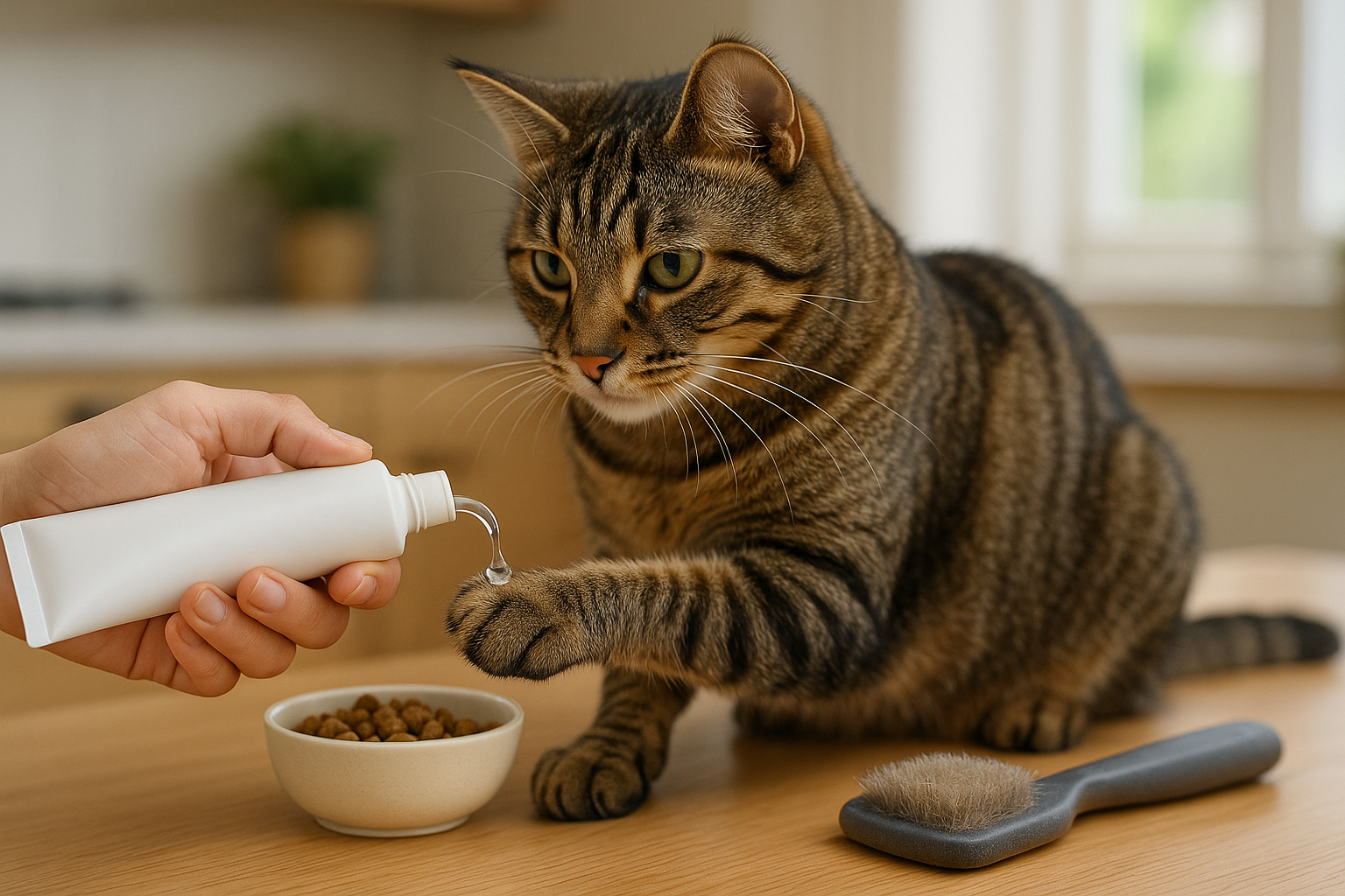 고양이 헤어볼 제거제 완전 가이드 2025