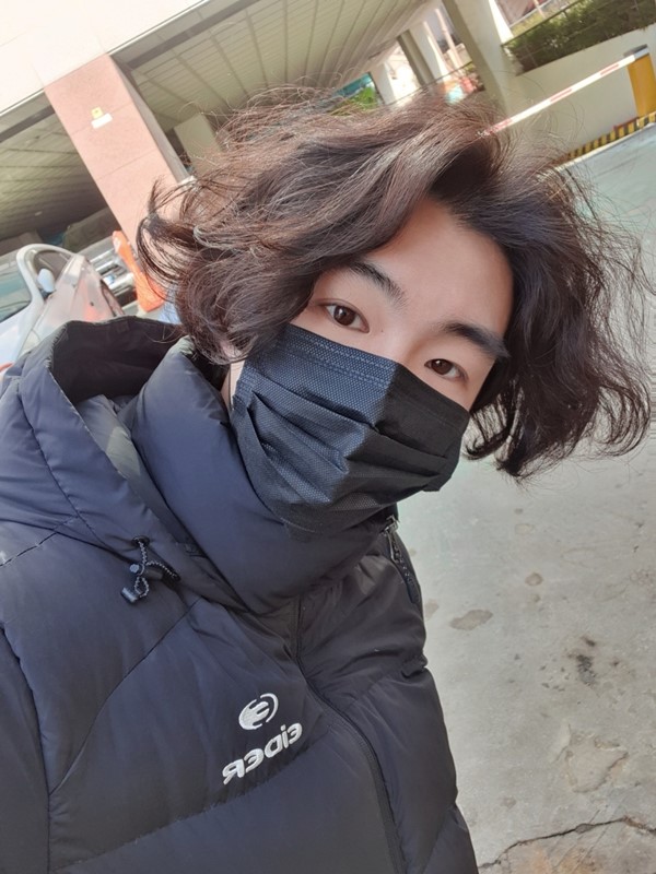 파마한 직후 모습