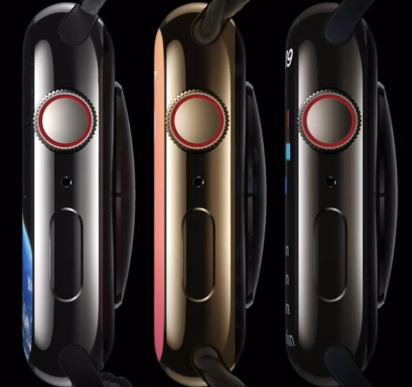 애플워치 8의 3가지 스테인리스 색상