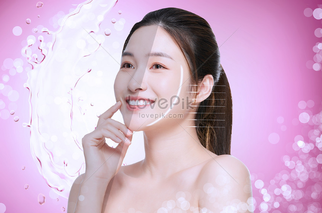 피부 미백 관련 이미지