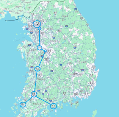 KTX-특송-호남선-노선