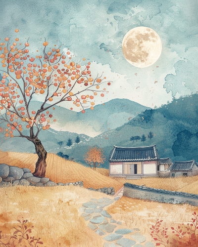 추석명절, 보름달