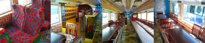 남도해양열차 3호차 모습