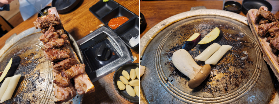 다 구워진 우대갈비