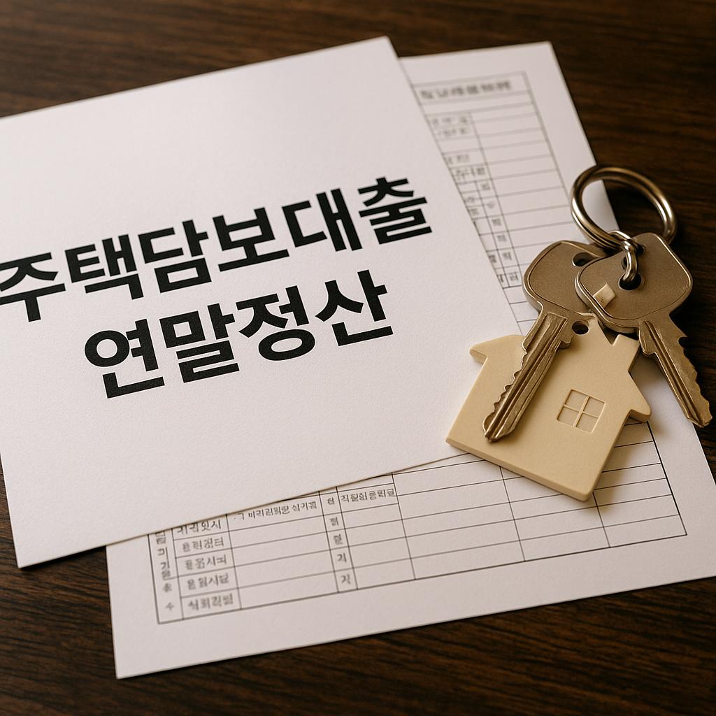 주택담보대출 연말정산