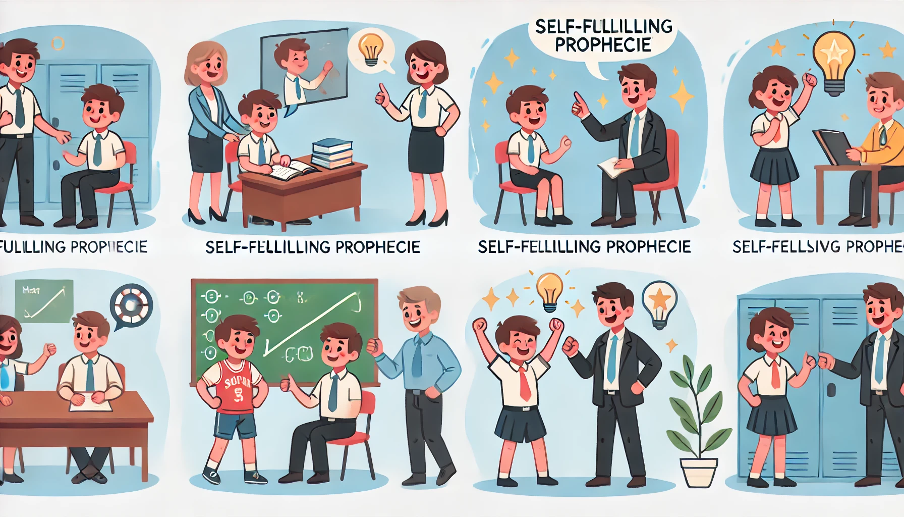 자기 충족 예언 (Self-Fulfilling Prophecy): 자기 충족 예언의 예시