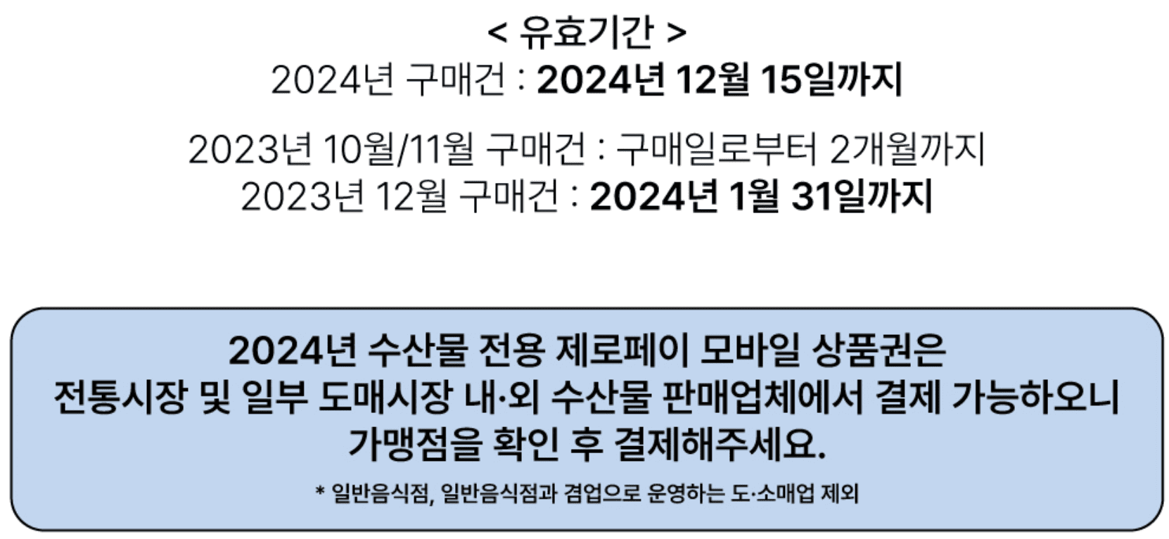 수산대전 제로페이 모바일 상품권 구매방법 5월 발행일정