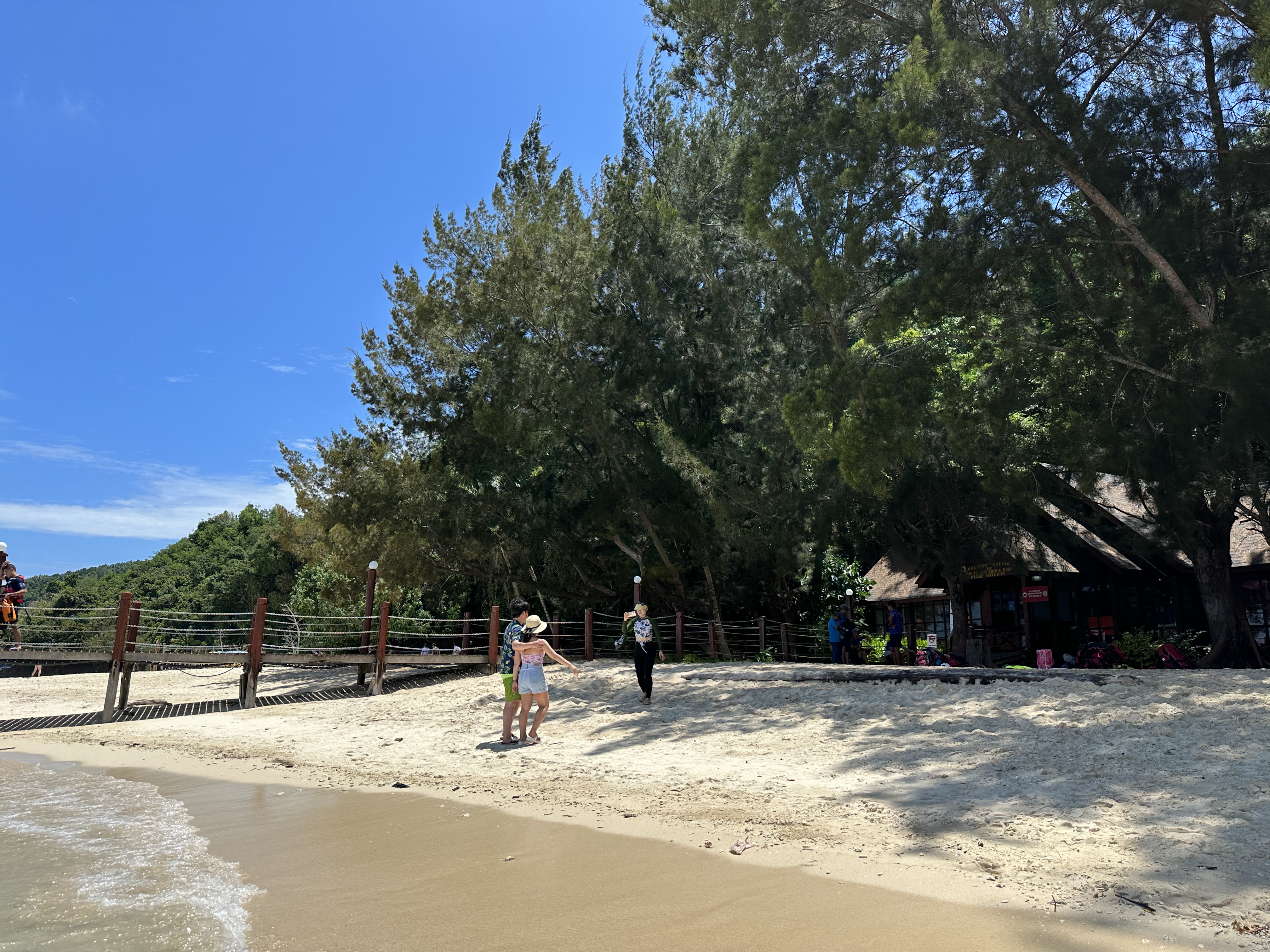 마누칸섬 백사장