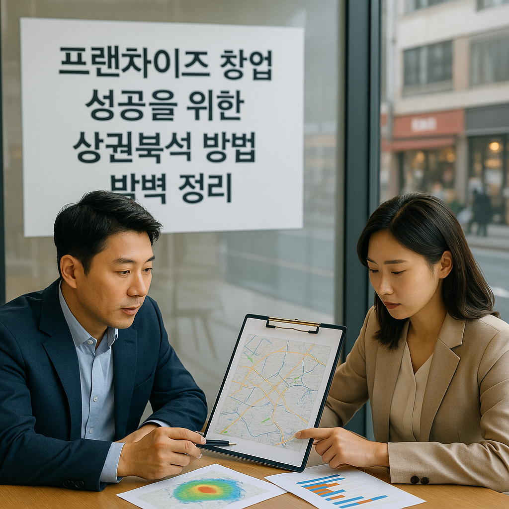 프랜차이즈 창업 성공을 위한 상권분석 방법 완벽 정리