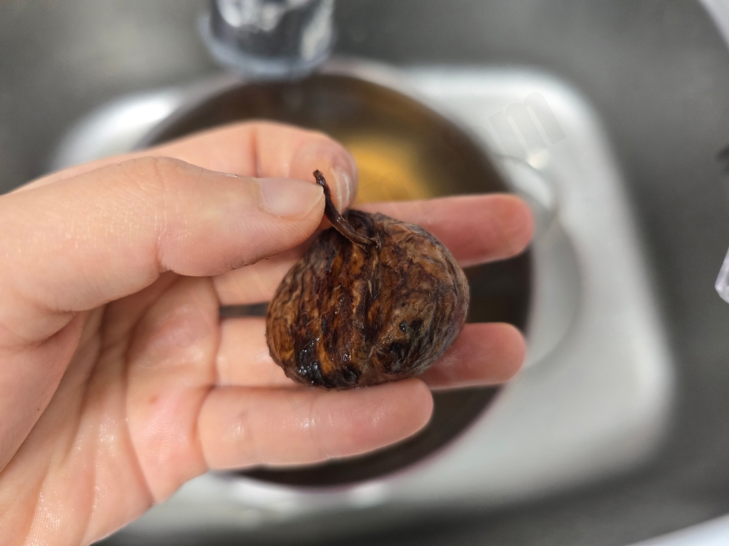 보늬밤 손질하기