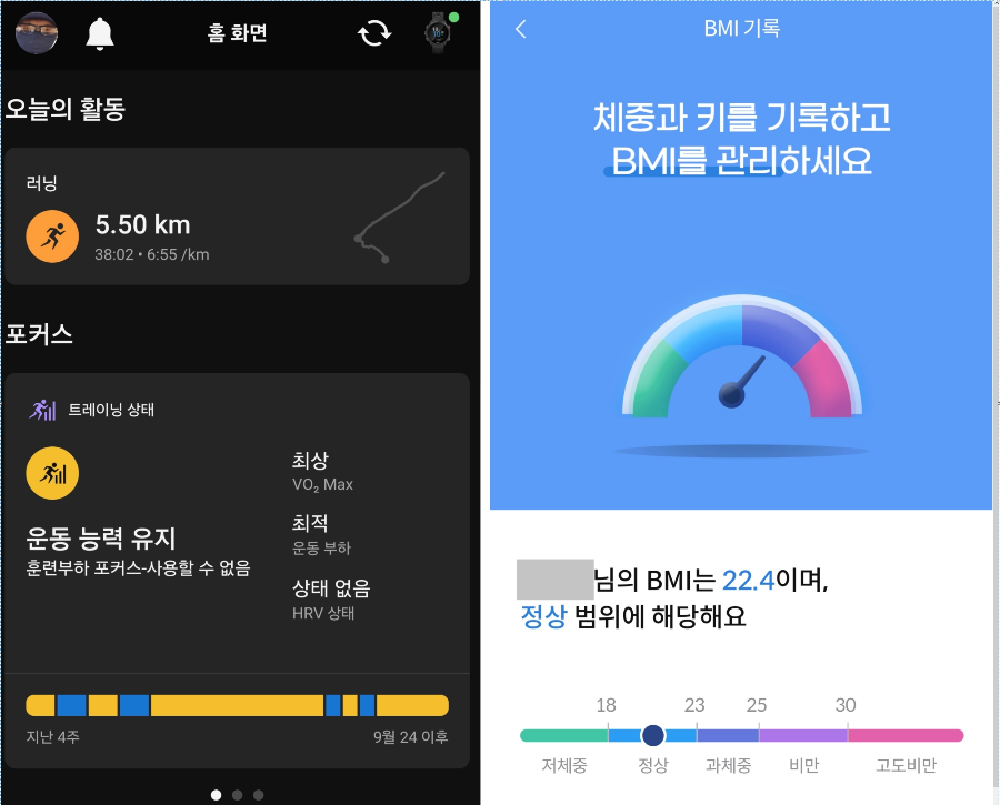 운동과-BMI-관리