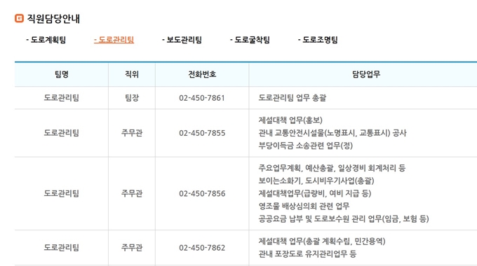 야간 비오는날 광진구 포트홀 사고 보상