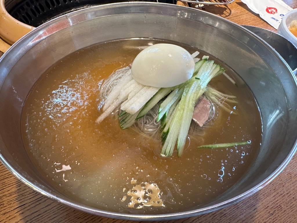 후식냉면