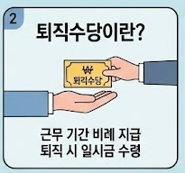 퇴직금 수당 정의