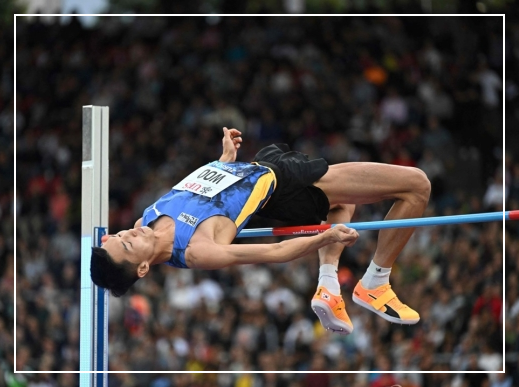 육상 높이뛰기 우상혁 선수