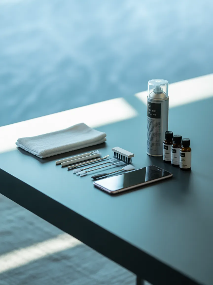 아이폰 화면 및 외관 청소법