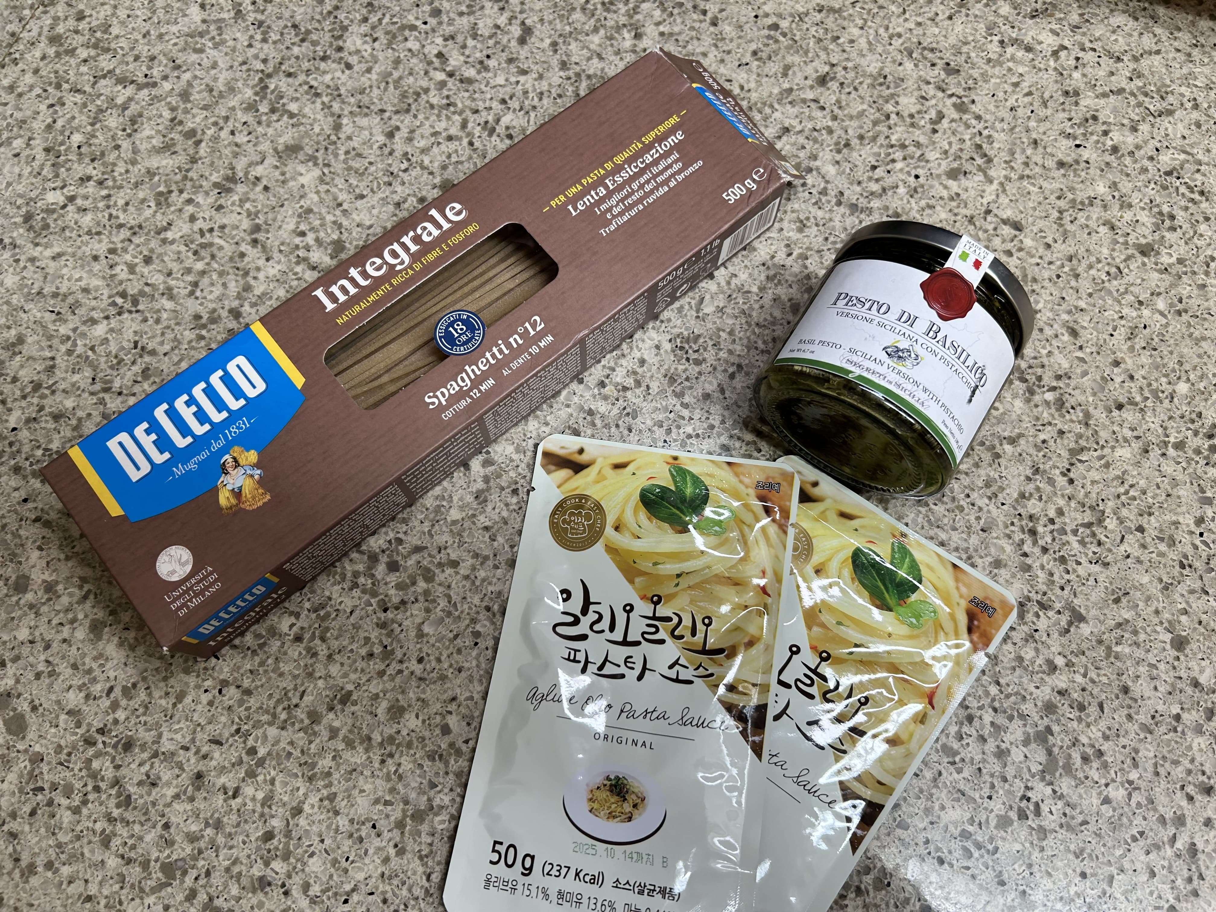 [chef&amp;#44; Daddy] 바질페스토 + 알리오올리오 조합! 실패 없는 고소한 오일 파스타 레시피