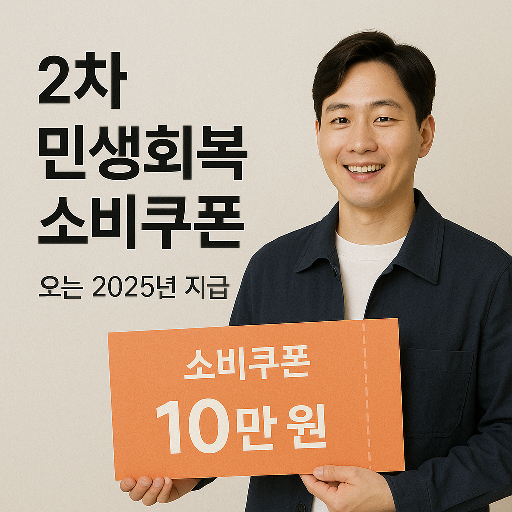 2차 민생회복 소비쿠폰