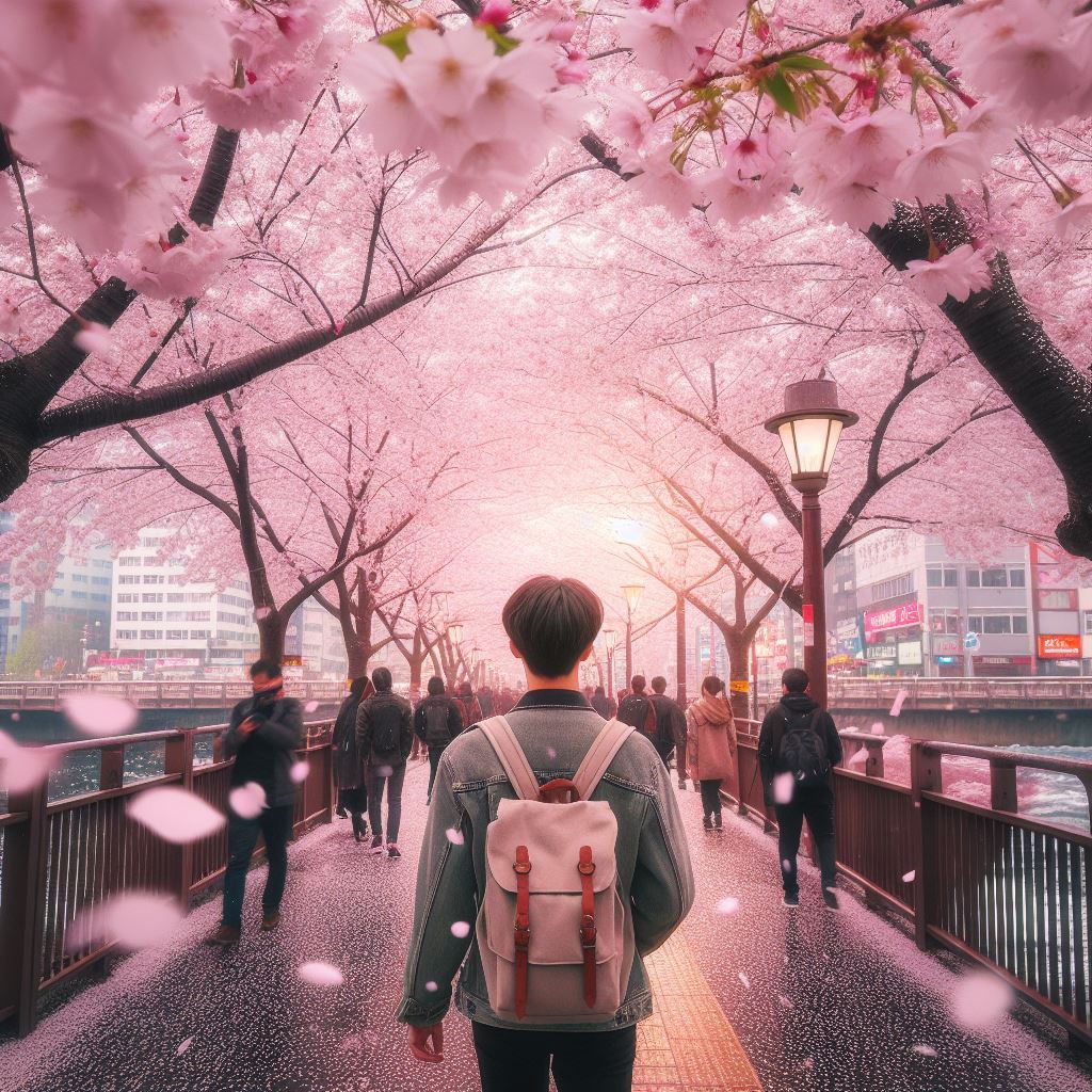 벚꽃축제 벚꽃터널