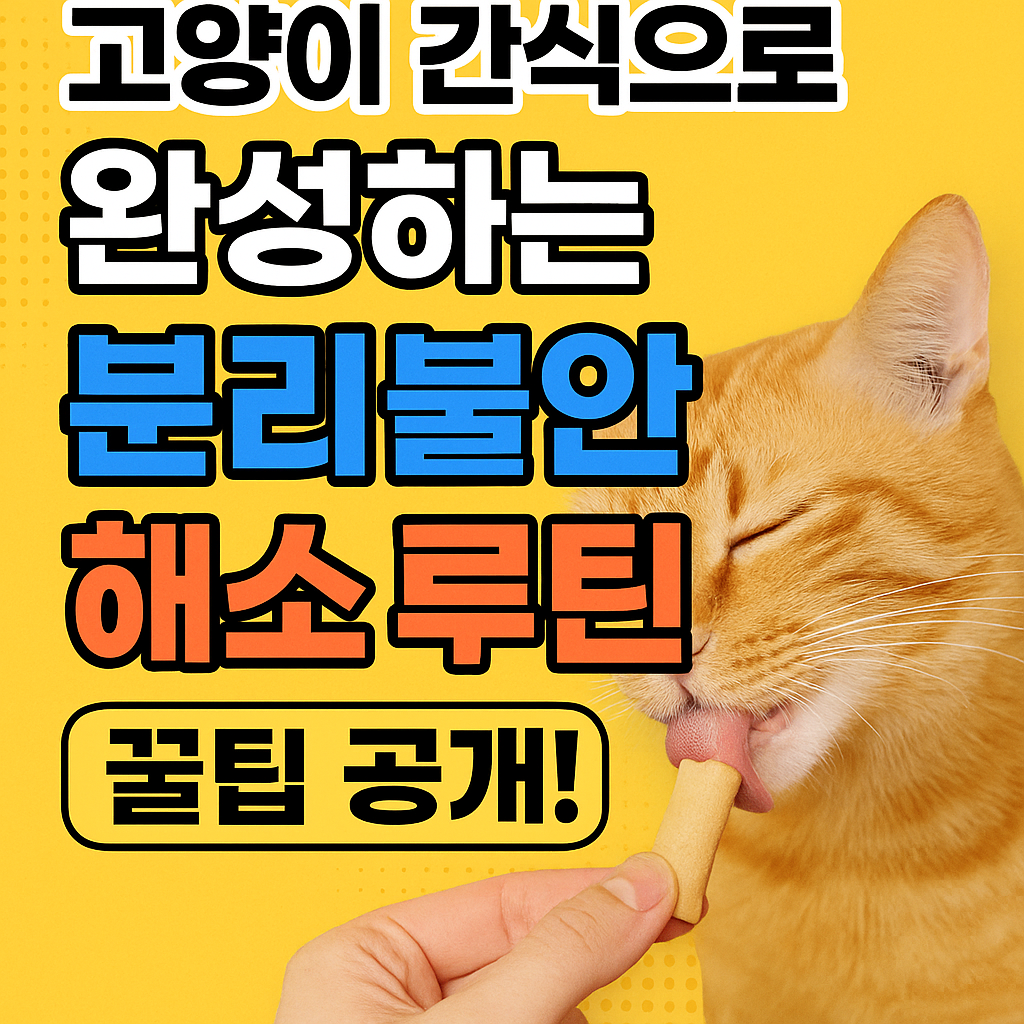 고양이 간식