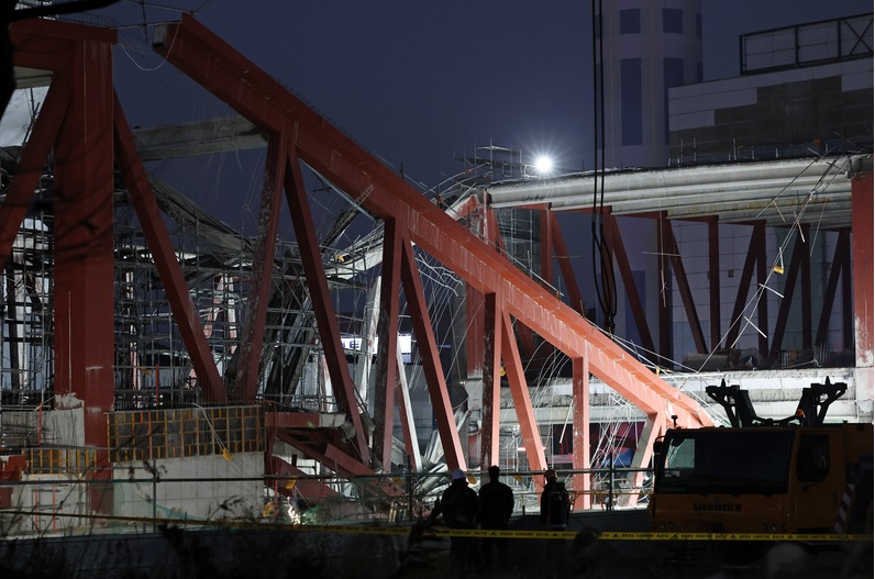 광주대표도서관 공사 붕괴