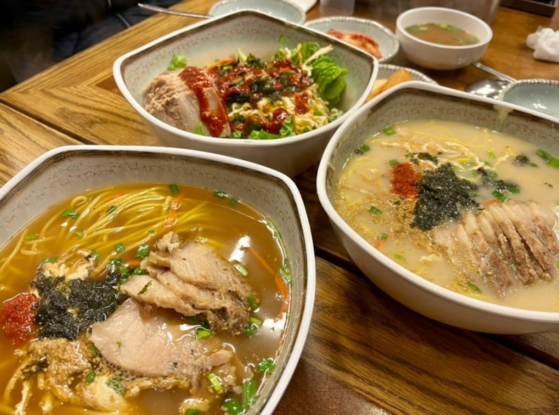 제주도 국수만찬 고기국수