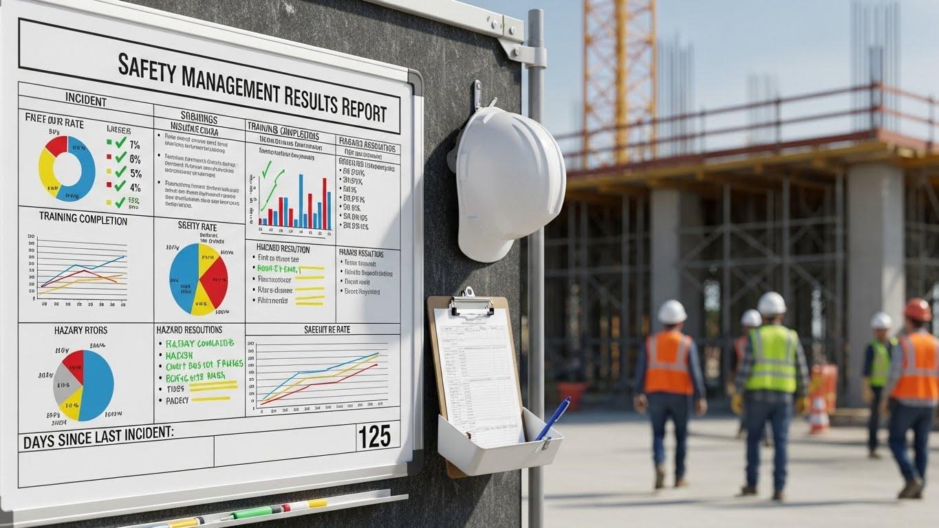 안전관리 결과보고서