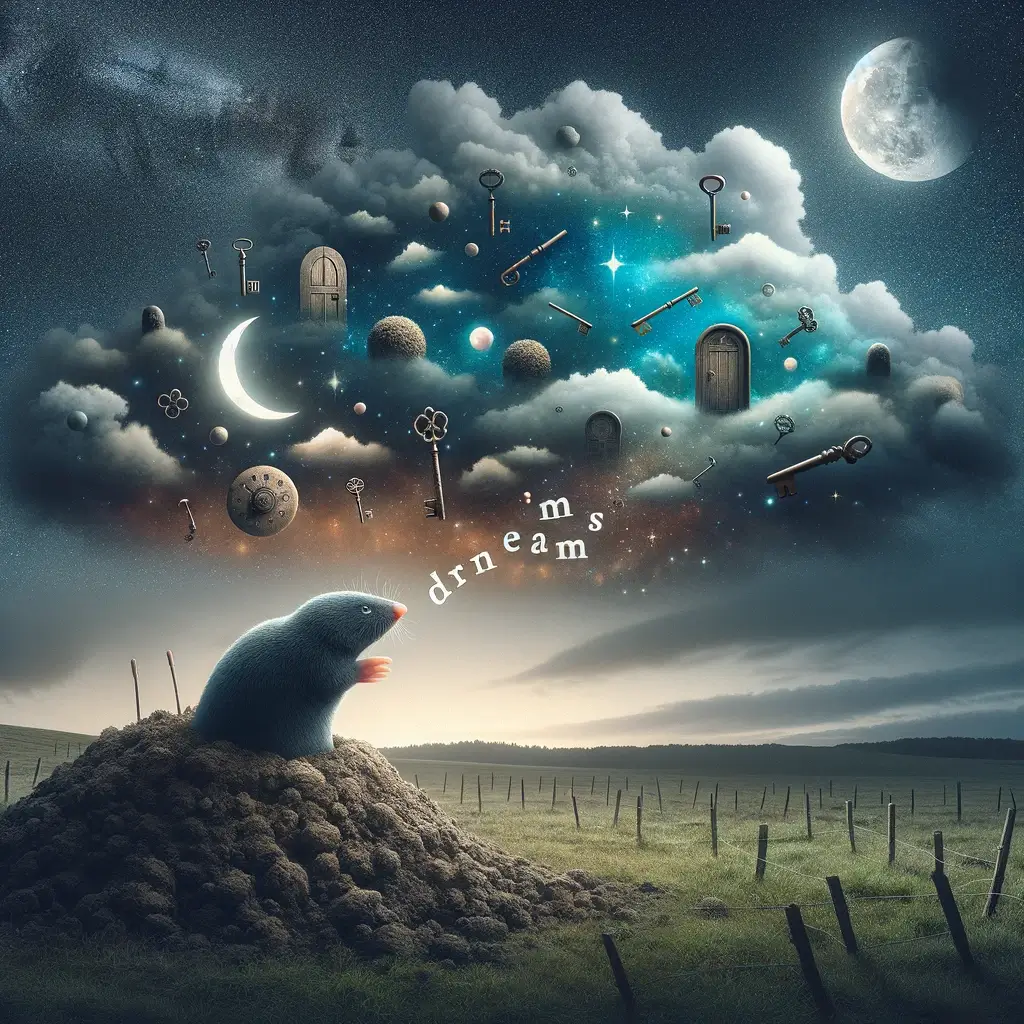 두더지 꿈 해몽 해석