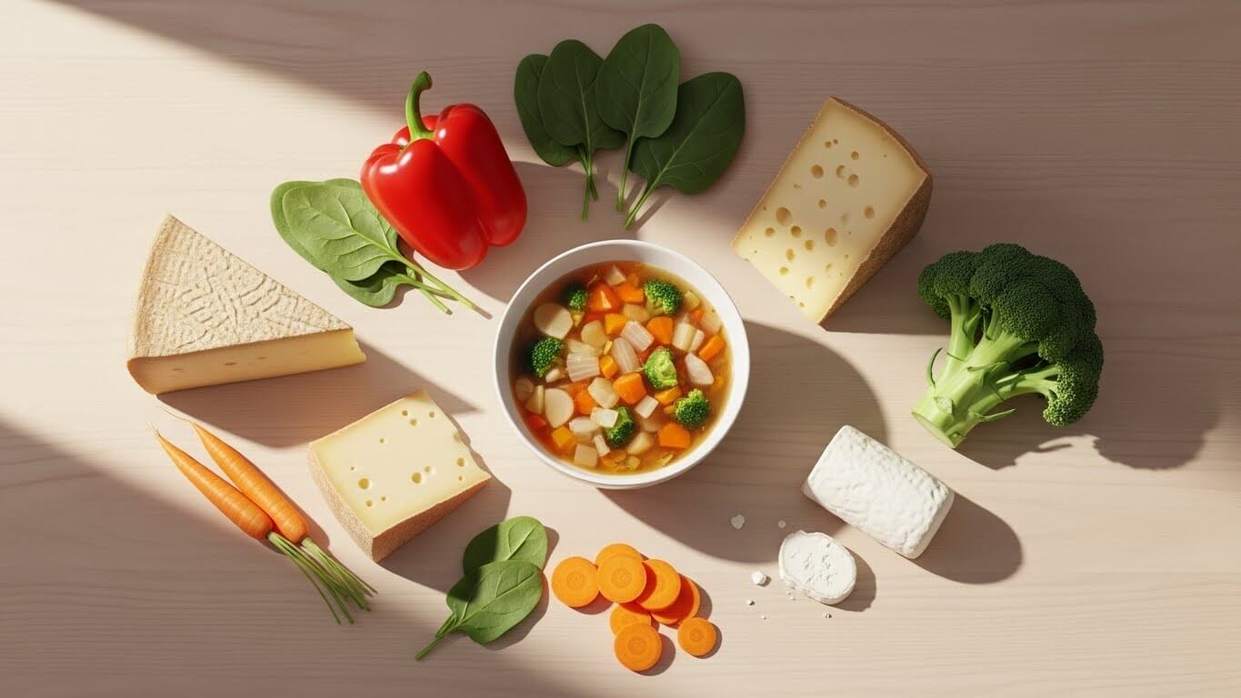 겨울철 면역력 높이는 치즈 섭취법 (파르메산, 고다, 염소치즈)