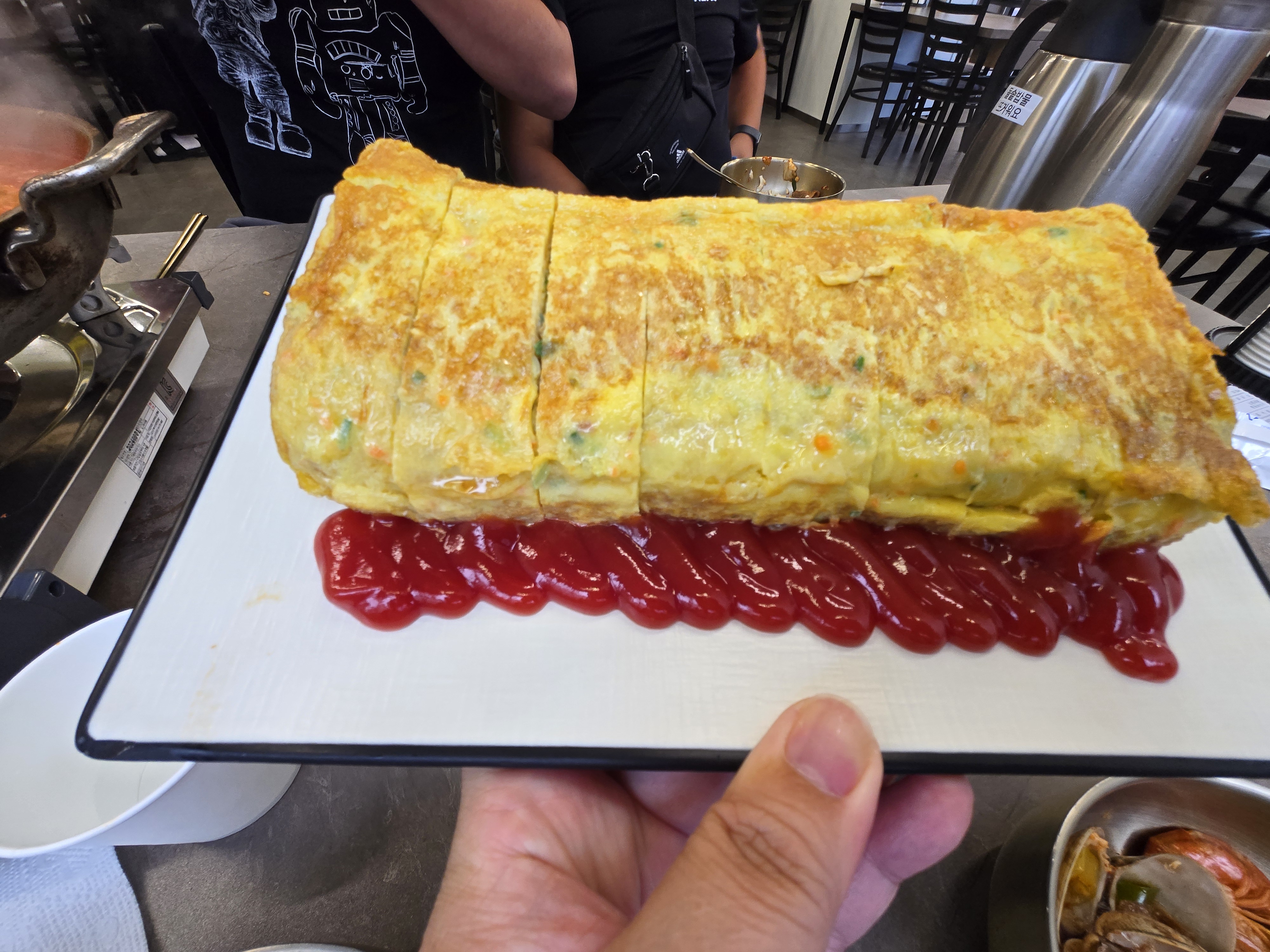 완뚝 순두부 황금점 계란말이