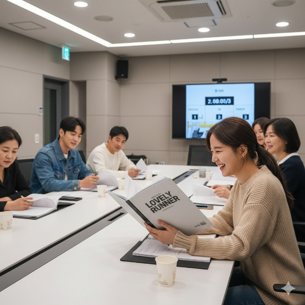 드라마 대본 리딩 현장