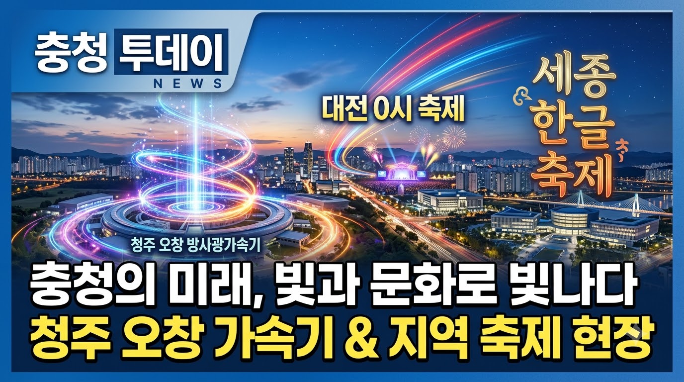 충청권 핵심 뉴스 ❘ 청주 한국새빛가속기 착공과 대전충남특별시 통합 무산 이후 향방