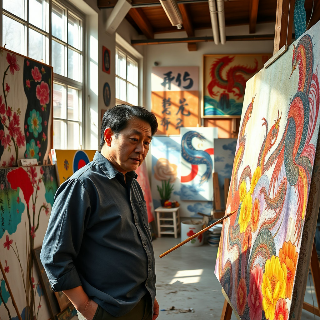 2025년 인기 있는 동양 예술작품 화가