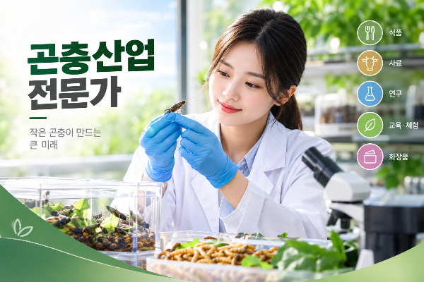 곤충산업 전문가 하는 일과 전망, 자격증 및 취업 준비