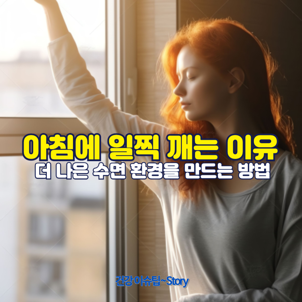 나이가 들수록 아침에 일찍 깨는 이유