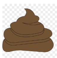 똥 (대변)에 미끄러지는(넘어지는) 꿈해몽 상징 이미지