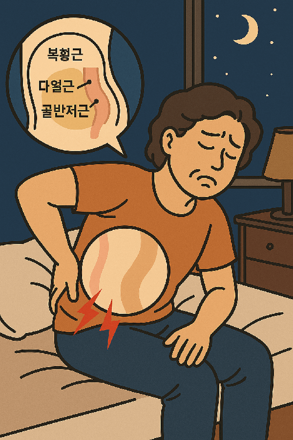 자고 일어났을 때 허리가 아픈 진짜 이유