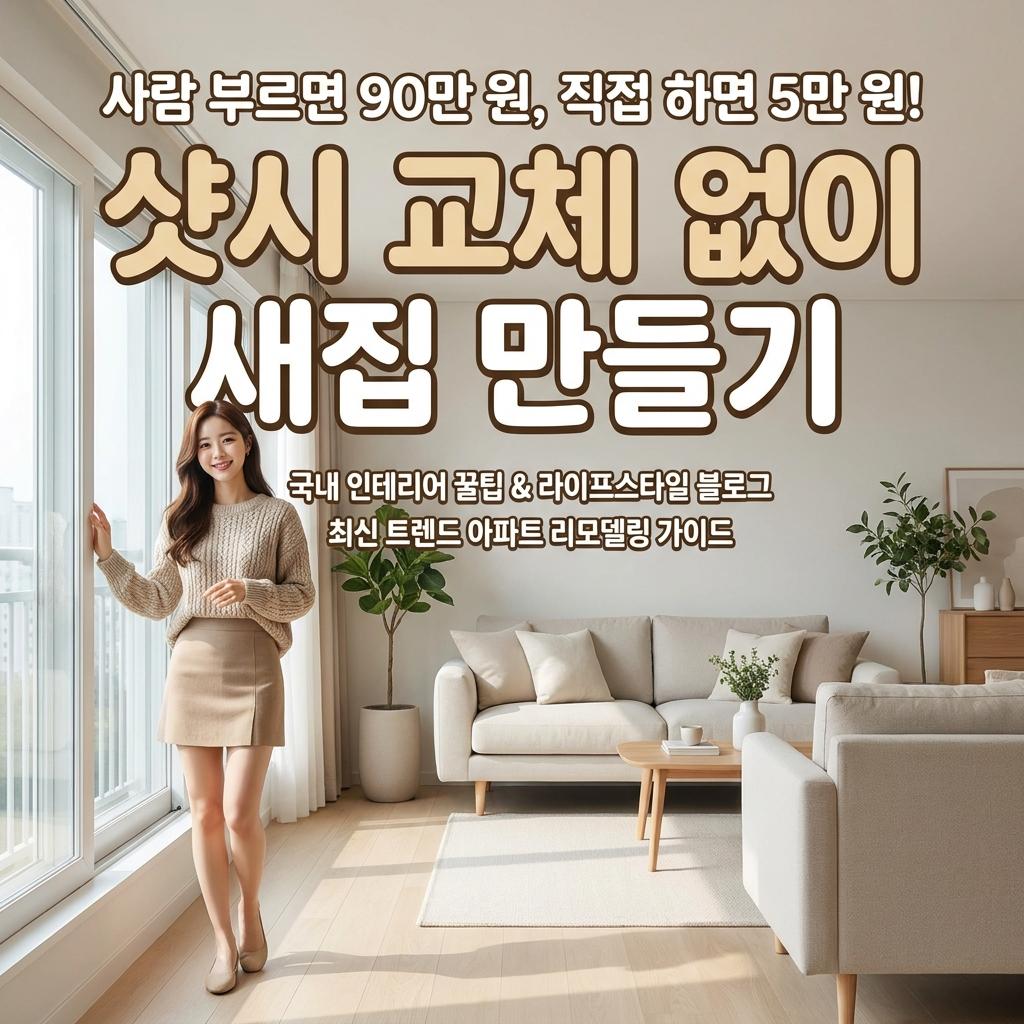 수지 풍덕천동 방풍털 교체로 24평 리모델링 비용 1,000만 원 아끼는 법