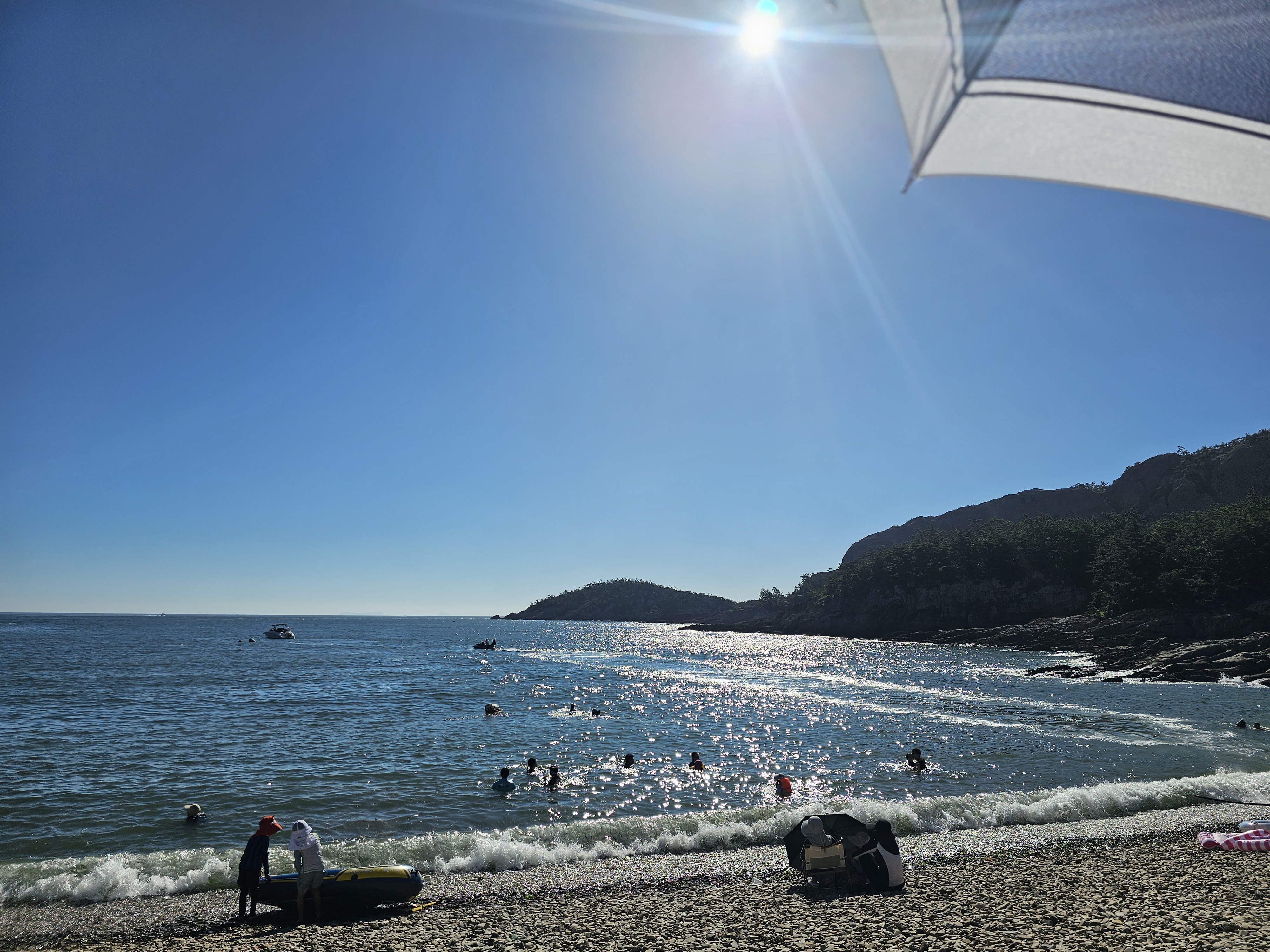 선유도 해수욕장 사진