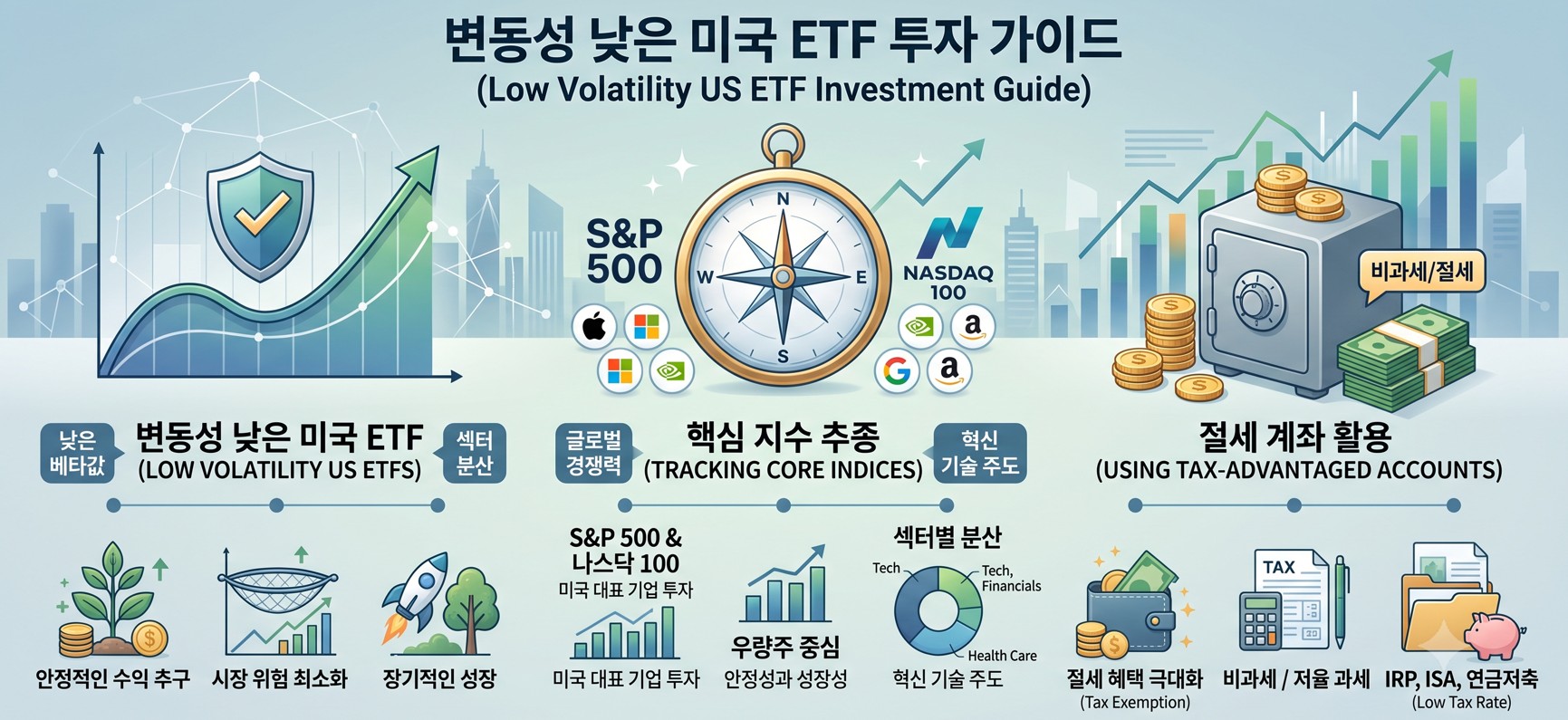 변동성 낮은 미국 배당 ETF 투자 가이드